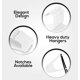 thumbnail image 4 of Clothes Hangers 50 Pack - Plastic Hangers Space Saving - Durable Coat Hanger with Shoulder Grooves (White), 4 of 4