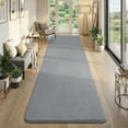 thumbnail image 6 of Modern Soft Hallway Runner Rug, 3x8 Feet Area Rug Runners for Hallways, Washable Runner Rugs, Non Slip Memory Foam Rug Grey Runner Rugs Carpet for Entrance Kitchen Kids Room Decor, 6 of 9