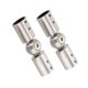 thumbnail image 5 of Conector de esquina para barra de cortina de 2 piezas, resistente, universal, para persianas de ventana salediza 19mm cepillado, 5 of 9