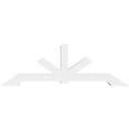 thumbnail image 2 of 72"W x 24"H x 4"D x 4"F, 8/12 Pitch, Vanguard Architectural Grade PVC Gable Bracket, 2 of 8
