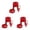 Red 3PCS, variant on Second Generation Cola Machine Creative Hand Pressed Cola Bottle Upside Down Drinker Carbonated Beverage Home Beverage Machine !