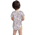 thumbnail image 6 of Rocae Lavender Flowers for Baby Climbing Clothes Soft Baby Romper for Active Infants Comfortable and Breathable Crawling Jumpsuit Unisex Baby Outfit 3 Months, 6 of 8