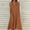 Orange plus size midi dress a1, variant on Uscallm Women Plus Size Summer V Neck Sleeveless Boho Flowy A-Line Midi Dress Loose Fit Casual Maxi Party Vacation Beach Sundress, Army Green 4XL