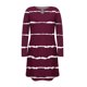 thumbnail image 3 of ICHUANYI Clearance Fashion Women Casual Loose Round Neck Long Sleeve Comfy Printing Dresses(Wine, XXL) ICHUANYI WER2023081206293, 3 of 4