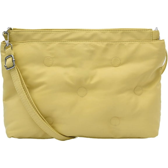 Quilted Puffer Tote Bags for Women Lightweight Quilted Padding Shoulder Bag Satchel Handbag Zip Puffer Bag Green