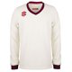 thumbnail image 1 of Gray-Nicolls - Jersey Pro Performance para Niños/Niñas (Marfil, Granate), 1 of 2