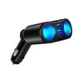 thumbnail image 2 of TIMIFIS 2Way Car -Cigarette Lighter Socket Splitter DC 12V Dual USB Chargers Adapter LED Gift, 2 of 7