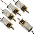 thumbnail image 1 of 5pcs Micro N20 Gear Motor Dc 3v-9v Slow Speed Full Metal Gearbox Reducer Toy Gift Gift, 1 of 3