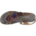 thumbnail image 6 of L'Artiste Goodie Hand-Painted Leather Floral Sandal, 6 of 7