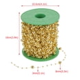 thumbnail image 1 of Guirnalda De Perlas, 60m/rollo, Alambre Galvanizado, Cadena De Cuentas DIY, 1 of 7