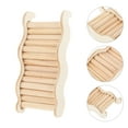 thumbnail image 3 of 1PC Wooden Hamster Cage Climbing Ladder Hamster Playing Ladder Hedgehog Ladder, 3 of 9