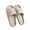 Khaki, variant on Quaouag Shower Slippers for Women and Men, Bathroom Shoes House Slip-on Slides, Home Beach Wear Pool Sandals, Non-Slip Ultra Lightweight Soft Sole Indoor Open Toe Garden Footwear