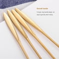 thumbnail image 3 of QualitChoice Coffee Spoons Long Handle Dessert Tea Teaspoons Home Bar Cafe Hotel Scoops Kitchen Tableware Flatware Accessories Type 1 Silver Type 2 Silver, 3 of 6