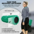 thumbnail image 4 of Nordic Lifting 5-Speed Vibrating Green EVA Foam Deep Tissue Massage Roller for Muscle Recovery, 4 of 9