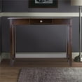 thumbnail image 2 of Pemberly Row Transitional Solid Wood Console Table with Drawer in Cappuccino, 2 of 7