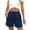 #02 Dark Blue, variant on Denim Shorts for Women Elastic High Waisted Jean Shorts Loose Stretchy Straight Leg Jean Pants Summer Plain Boyfriend Outdoor Short Pants with Pockets