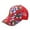 Red, variant on DQRPSEETB Ball Cap for Girls Printing Women's Sun All- Baseball Flower Cap Baseball Caps Summer Cap