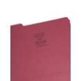 thumbnail image 3 of Smead Letter Tabbed File Folders, Maroon, 100 Count, 3 of 5