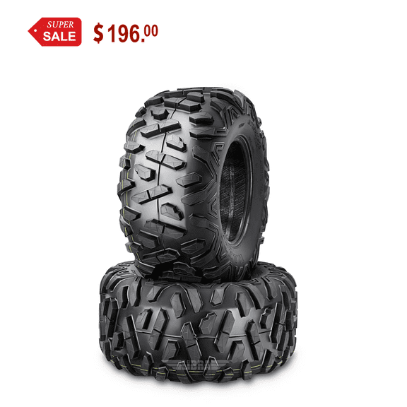 2 WANDA ATV/UTV Tires 25x12-9 25x12x9 305/65-9 /6PR P3501 John Deer Gator