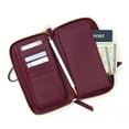 thumbnail image 4 of Motile Commuter Wallet with 3,000 Mah Qi Certified Wireless Powerbank, Cabernet, 4 of 8