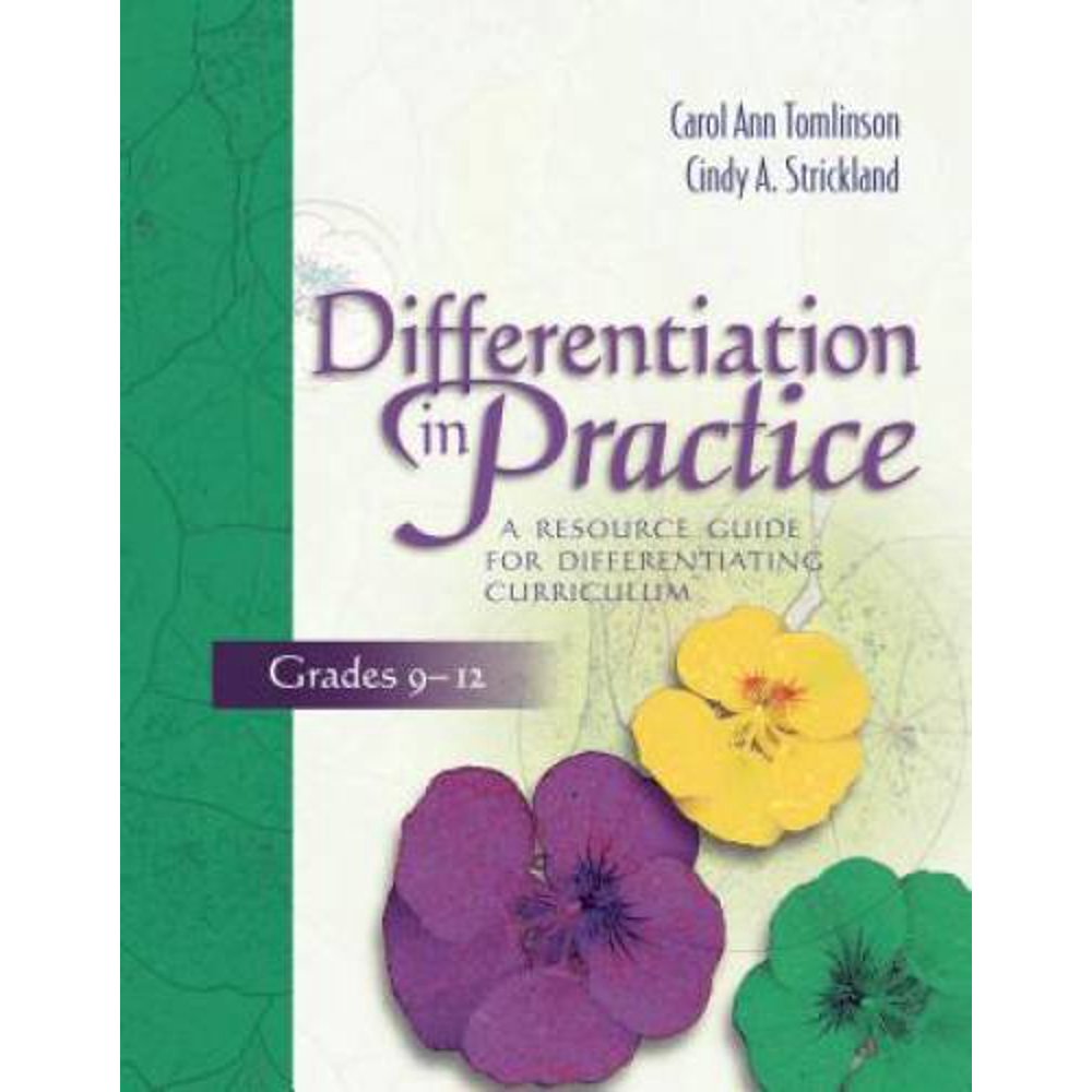 Differentiation in Practice A Resource Guide for Differentiating