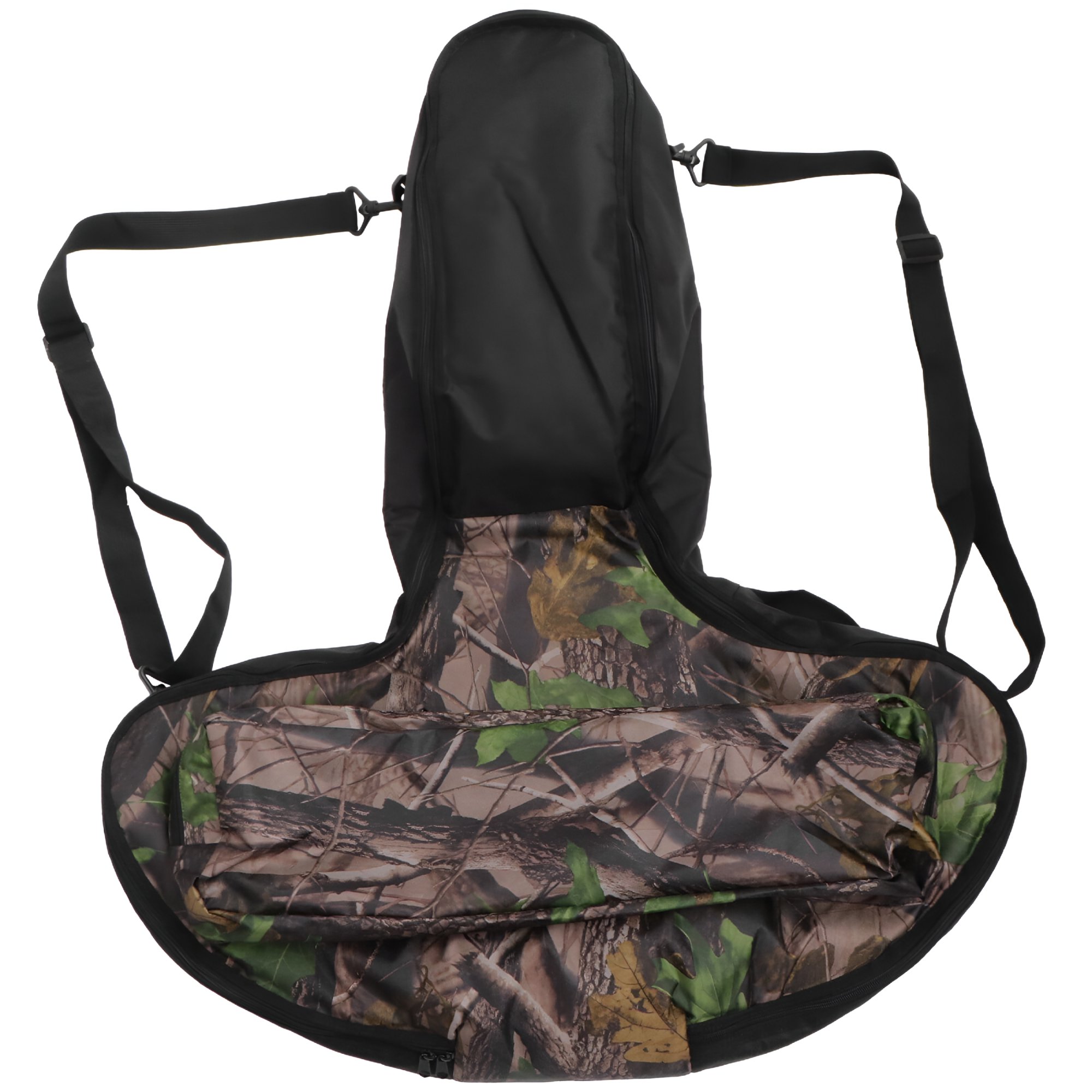 GASTROPOD Crossbow Case T-Shaped Archery Carry Bag Wear Resistant Hunting Bow Protector with Shoulder Strap Camouflage Gear for Target Practice and Outdoor Sports