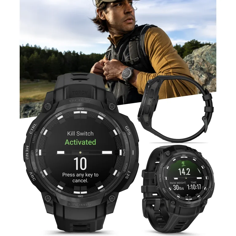 Garmin Instinct Crossover Tactical Edition Rugged Hybrid GPS
