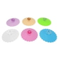 thumbnail image 3 of Food Grade Round Diamond Mug Cover(Set of 24) Airtight Seal Silicone Drink Cup Lids Hot Cup Lids, 3 of 6