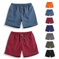 thumbnail image 2 of Pantalones Cortos Para Hombre Cómodos De Playa Moda Nuevos Troncos De Natación Deportes Cordónpangjing, 2 of 4