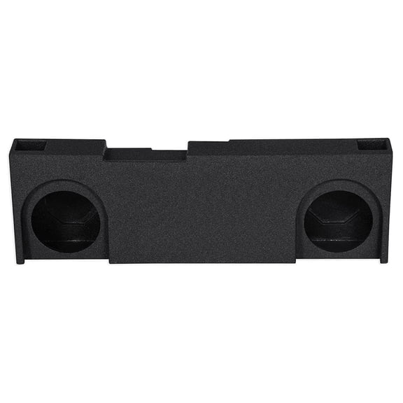 Dual 10" Ported Vented Subwoofer Sub Box Enclosure For 14-15 GM/Chevy Crew Cab