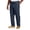 NAVY, variant on Big and Tall Essentials by DXL Men's Flat-Front Twill Pants, Grey, 44W X 32L