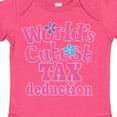 thumbnail image 4 of Inktastic Tax Deduction Worlds Cutest Girls Girls Baby Bodysuit, 4 of 5