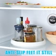 thumbnail image 4 of sixwipe 4 Pack 10 inch Non-Skid Lazy Susan Turntable, Lazy Susan Turntable for Kitchen Cabinets, Pantry Organization, Kitchen Storage, Refrigerator, Countertop, Spice Rack, 4 of 7