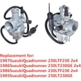 thumbnail image 5 of ALL-CARB Carb Replacement for Suzuki Quadrunner 230 LTF230 GE 13200-18B10 13200-18A10, 5 of 5