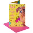 thumbnail image 1 of xianyou-Birthday Card for Aunt (Weiner Dog), 1 of 4