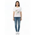 thumbnail image 3 of Hydrated Queen Women's Graphic Everyday Tee with Short Sleeves, Sizes XXS-XXL, 3 of 4