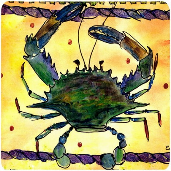 Crab Foam Coasters - Set 4