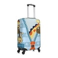 thumbnail image 3 of Disketp Giraffe Come Out From Zipper Elastic Travel Luggage Cover Travel Suitcase Protective Cover For Trunk Case Apply To 18''-32'' Suitcase Cover (Luggage not included)-Small, 3 of 9