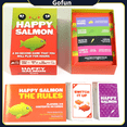 thumbnail image 3 of Juego de cartas Exploding Kittens Happy Salmon para fiesta familiar, 3 of 5
