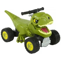 6V Jurassic World T-Rex Quad with Interactive Play Features