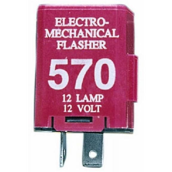 PETERSON MFG V570 Flasher (12-Light Electro-Mech 2-Prong)