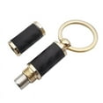 thumbnail image 6 of 1pcs Cigar punch with keychain Portable cigar cutter Stainless steel cigar accessories gadgets for smoker (Brown), 6 of 7