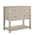 thumbnail image 1 of Little Seeds Sierra Ridge Levi Kids’ 3 Drawer Light Walnut Dresser, 1 of 9
