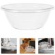 thumbnail image 2 of Cuencos grandes de plástico para mezclar con tapa, lavabo transparente profundo, cuenco para preparar comidas, ensaladera, cuenco para mezclar frutas y verduras para amasar, 2 of 5