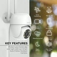 Merkury Innovations Smart Outdoor AutoFollow Camera