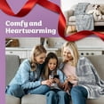 thumbnail image 4 of Grandma Gifts, Gifts for Grandma Blanket, Gifts for Mom, Best Grandma, Happy Birthday Grandma Gifts from Grandchildren, Great Grandmother Gifts from Grandkids, Throw Blanket 65”x50” (Purple), 4 of 5