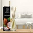 thumbnail image 3 of Coconut Aroma Diffuser 100ml - Reed Diffuser - Room Fragrance - Home Fragrance - Air Freshener - Coconut Scented Diffuser, 3 of 8