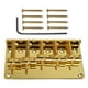 thumbnail image 1 of Juego de llaves para puentes de 98 mm con tornillos para bajo eléctrico Dorado, 1 of 9