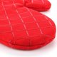 thumbnail image 5 of Guantes de horno antideslizantes de primera calidad (juego de 2) hasta 240 °C - silicona Guantes para parrilla extremadamente resistentes al calor Guantes para barbacoa, 5 of 6