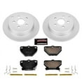 thumbnail image 2 of PowerStop Rear Geomet Coated Brake Rotor and Pad Kit Fits: PONTIAC TOYOTA Select Models CRK2318, 2 of 2